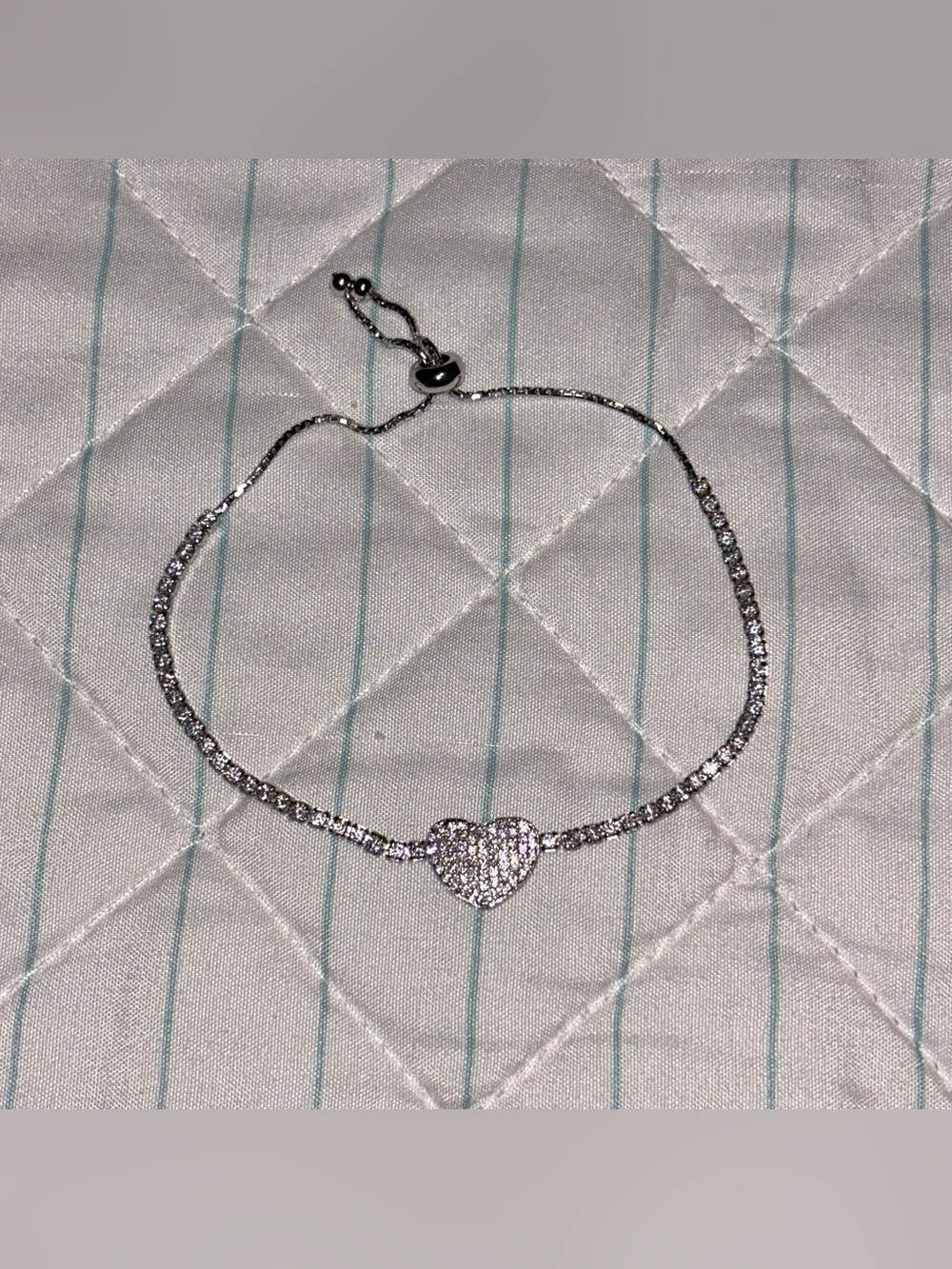 925 Sterling Silver Heart Bracelet